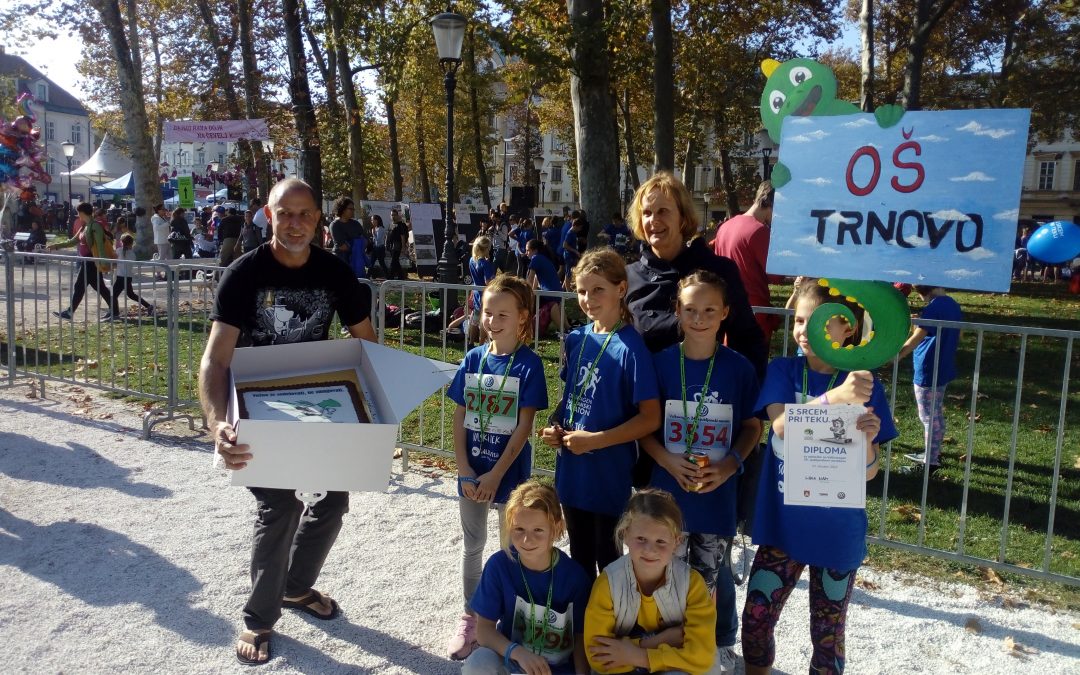 Najboljša tabla na Ljubljanskem maratonu